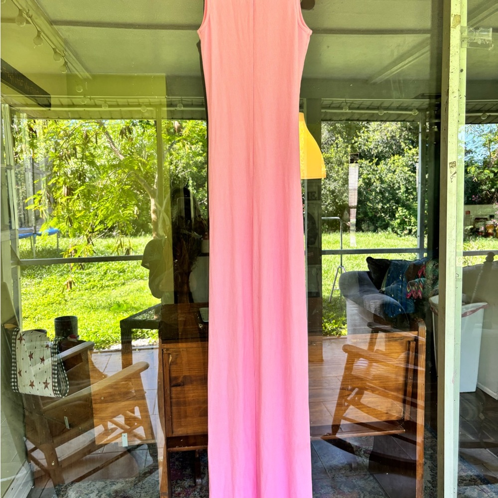 SKIMS Pink Ombre Maxi Tank Dress - Picture 2 of 6